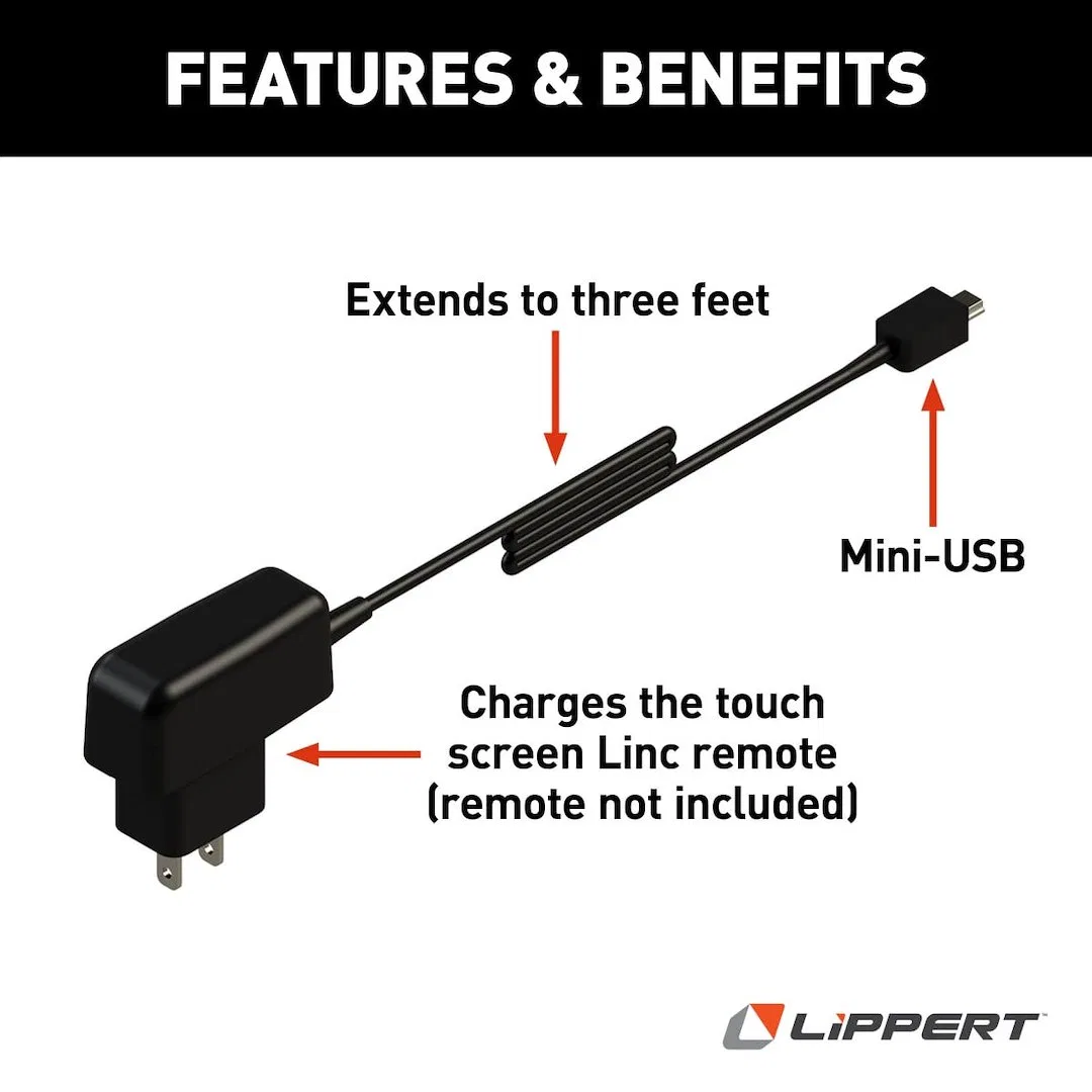 267401 – LIPPERT COMP Leveling System Remote Control, Replacement Charger For Lippert Ground Control - view 2
